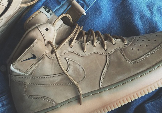 Nike Air Force 1 Mid "Wheat" Set For A Return