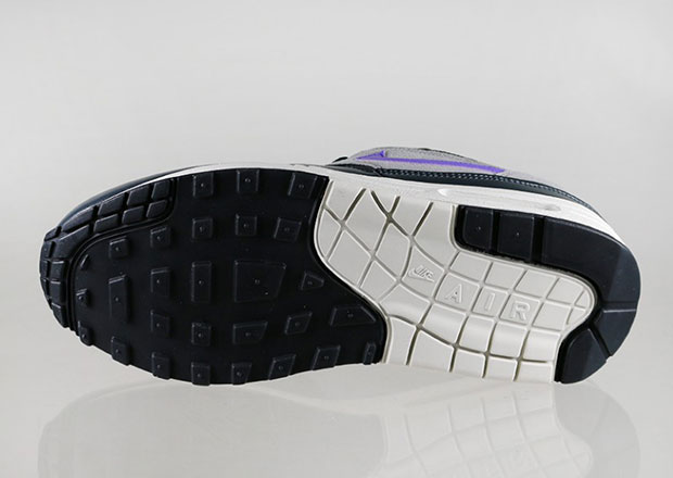 Nike Air Max 1 Black Grey Hyper Grape 14