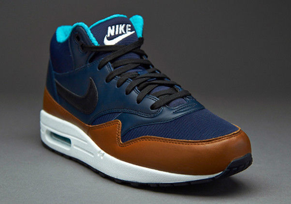 Nike Air Max 1 Mid – Obsidian – Light British Tan