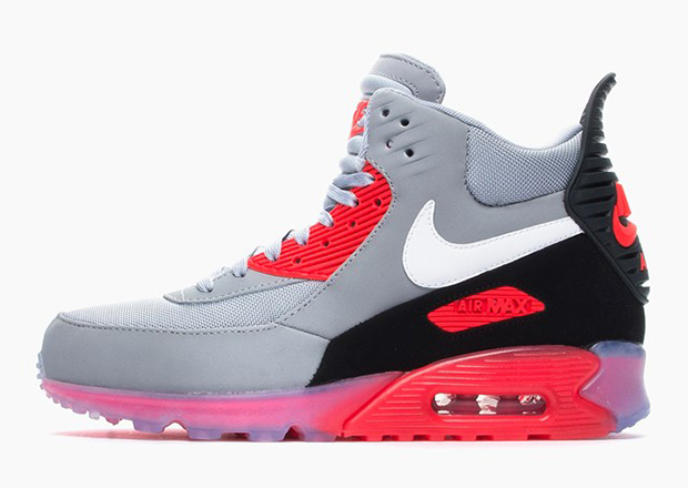 Nike Air Max 90 Sneakerboot Ice Infrared 2