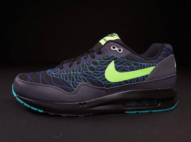 Nike Air Max Lunar 1 JCRD Winter - Black - Flash Lime - Hyper Cobalt