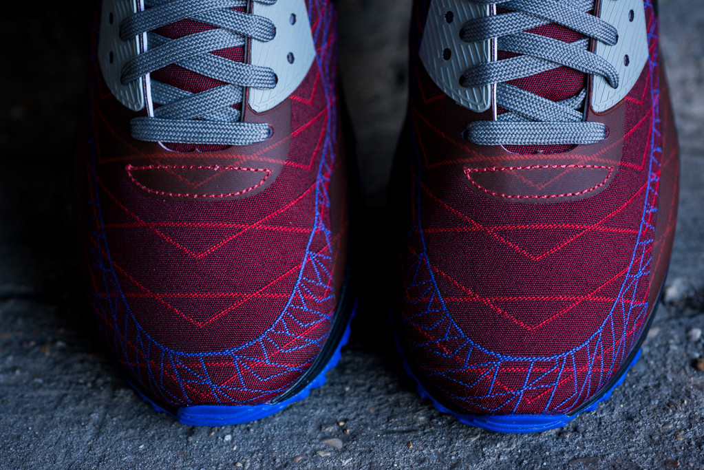 Nike Air Max Lunar90 Jcrd Red Clay Available 07