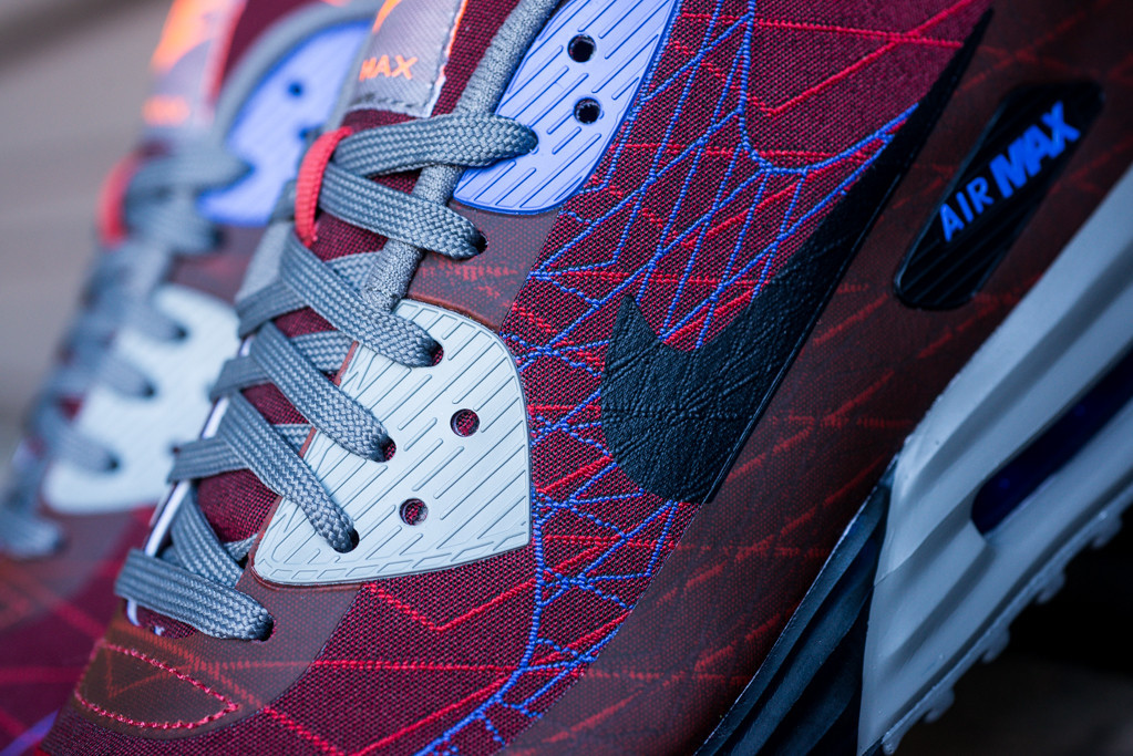 Nike Air Max Lunar90 Jcrd Red Clay Available 08