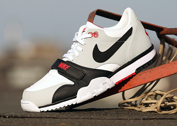 Air Trainer 1 Low - White - Black - Red - SneakerNews.com
