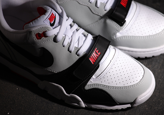 Nike Air Trainer 1 Low White Black Red 3