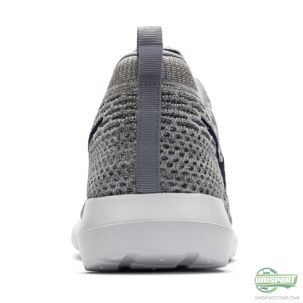Nike Flyknit Roshe Run Light Charcoal Dark Obsidian Wolf Grey 03