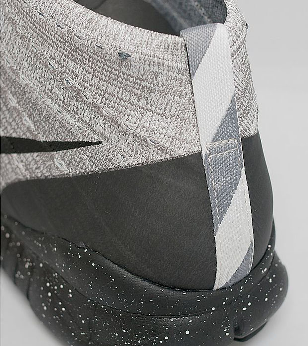Nike Flyknit Trainer Chukka Fsb Light Charcoal Black Grey 07