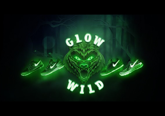 Nike Kids Running "Glow Wild" Collection