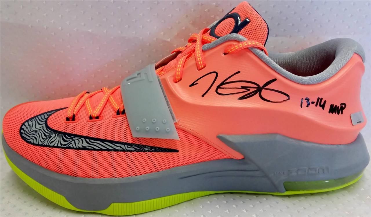 Nike KD 7 "35K Degrees" - Autographed Pair on eBay