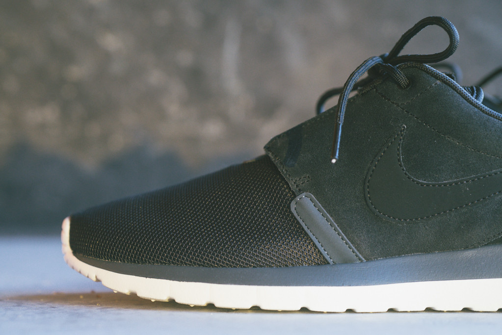 Nike Roshe Run Nm Black Suede Available 04