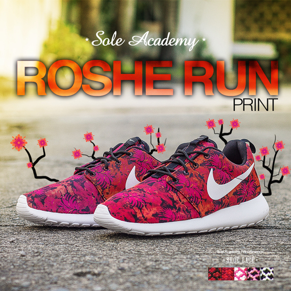 roshe run summer print