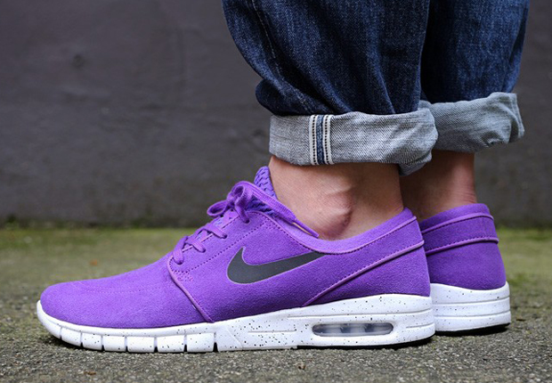 sitio atómico gravedad Nike SB Stefan Janoski Max "Purple Suede" - SneakerNews.com