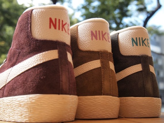 Nike Womens Blazer Mid Suede Vintage Pack 03