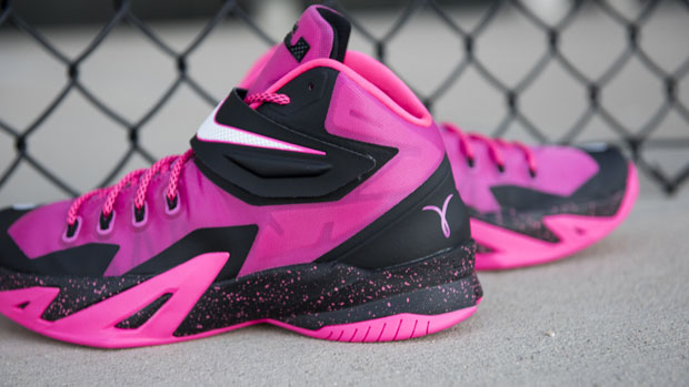 lebron soldier 9 breast cancer