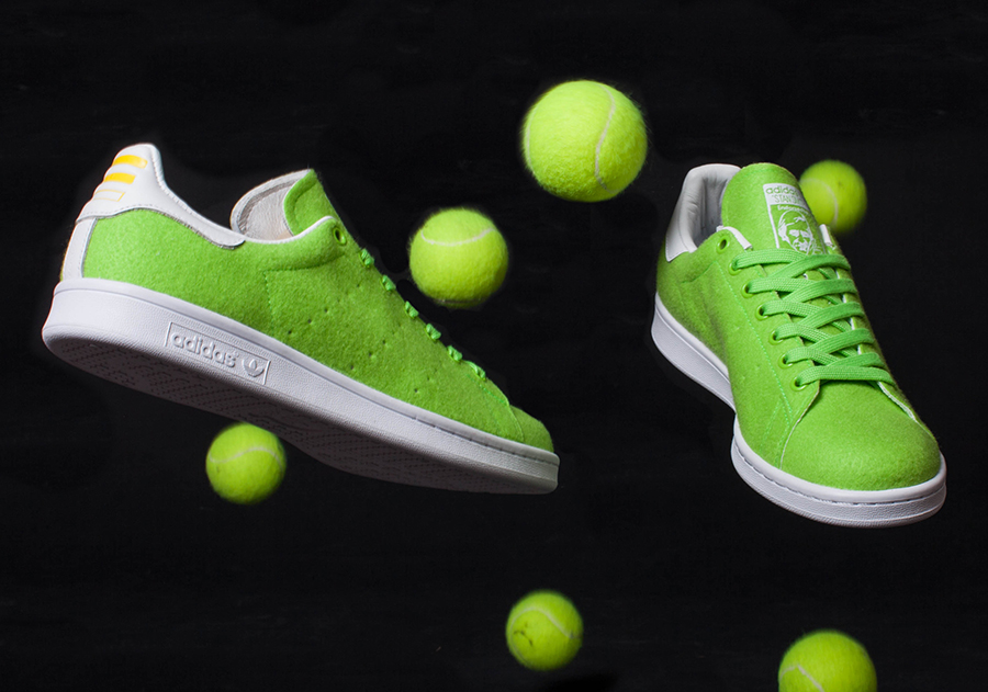 Pharrell Adidas Stan Smith Tennis Green 1