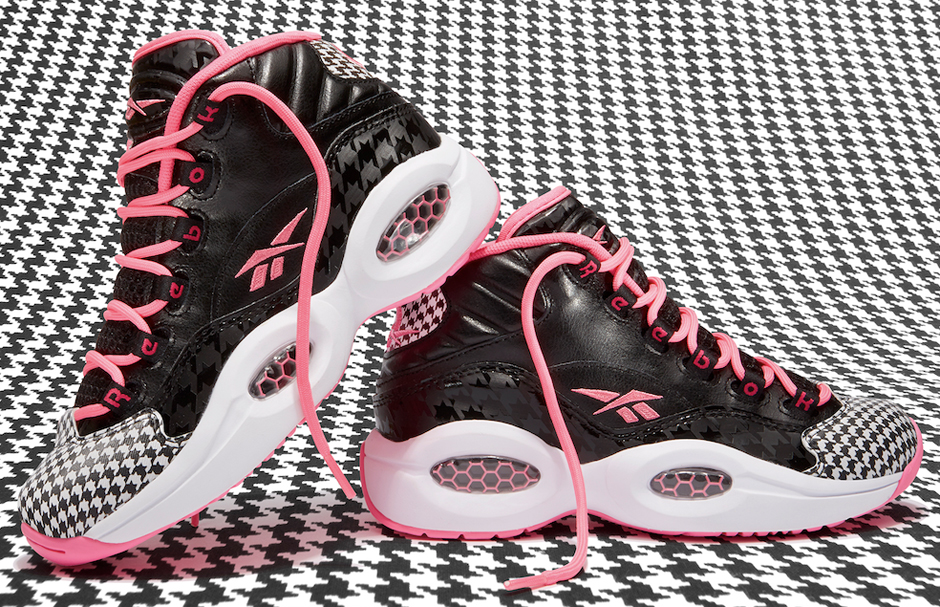 Reebok Question Mid Houndstooth 01