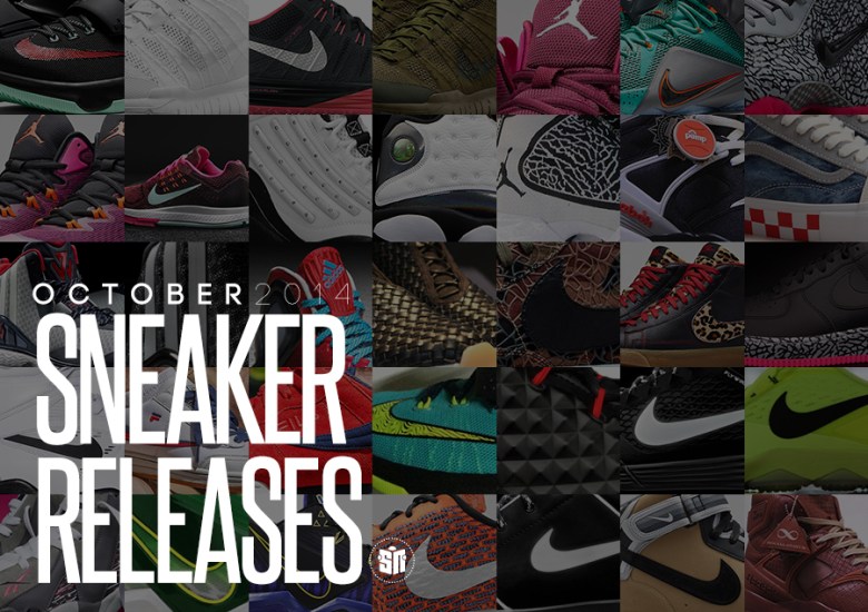 October 2014 Sneaker Releases