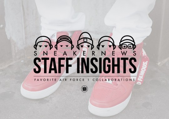 Staff Insights: Favorite women nike Air Force 1 Collabs