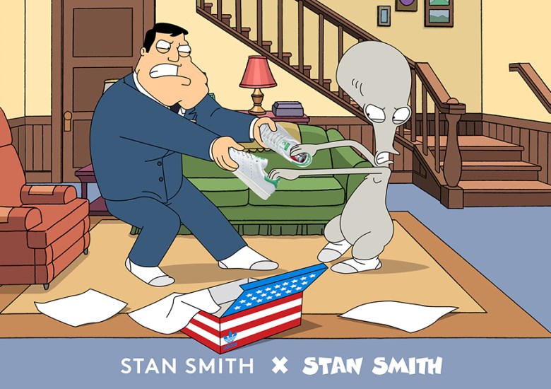 adidas Originals Collaborates With American Dad For The Stan Smith x Stan Smith