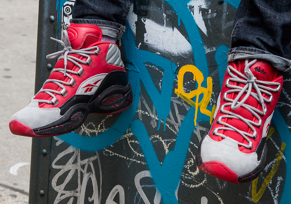 Stash Reebok Question Mid Red Release Date 07