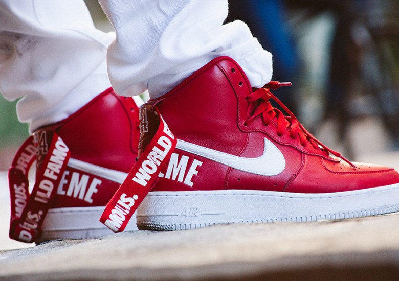 Supreme Expected to Restock Nike Air Force 1 Collaboration During