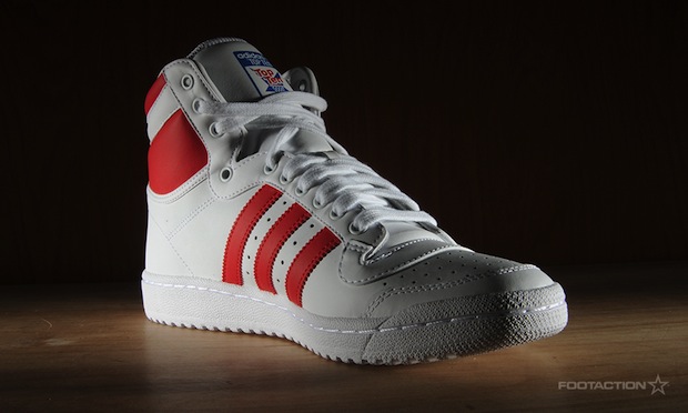 adidas Originals Top Ten Hi - White - Red - SneakerNews.com