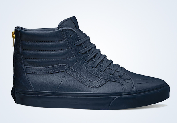 Vans CA Sk8-Hi Zip Boot Leather Pack - SneakerNews.com