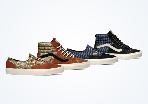 Vans California "Floral Mix" & "Hickory Mix" Packs for Holiday 2014
