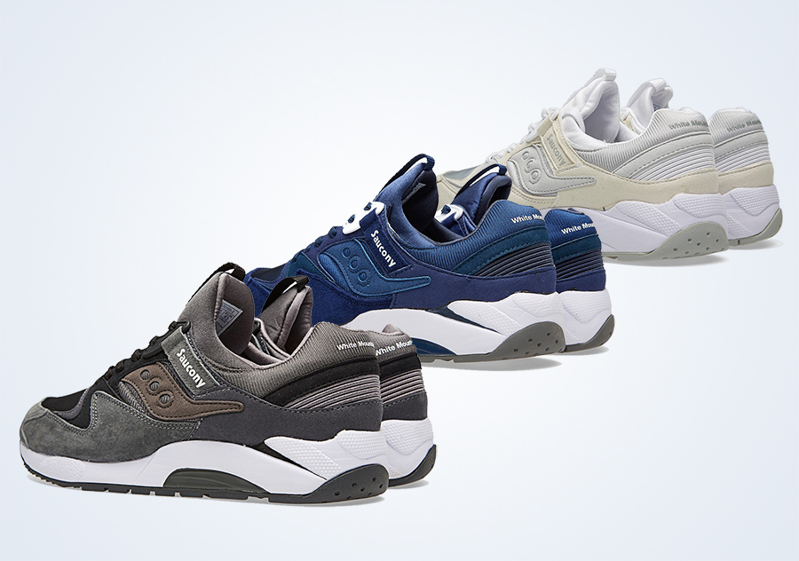 White Mountaineering x Saucony Grid 9000 - Available