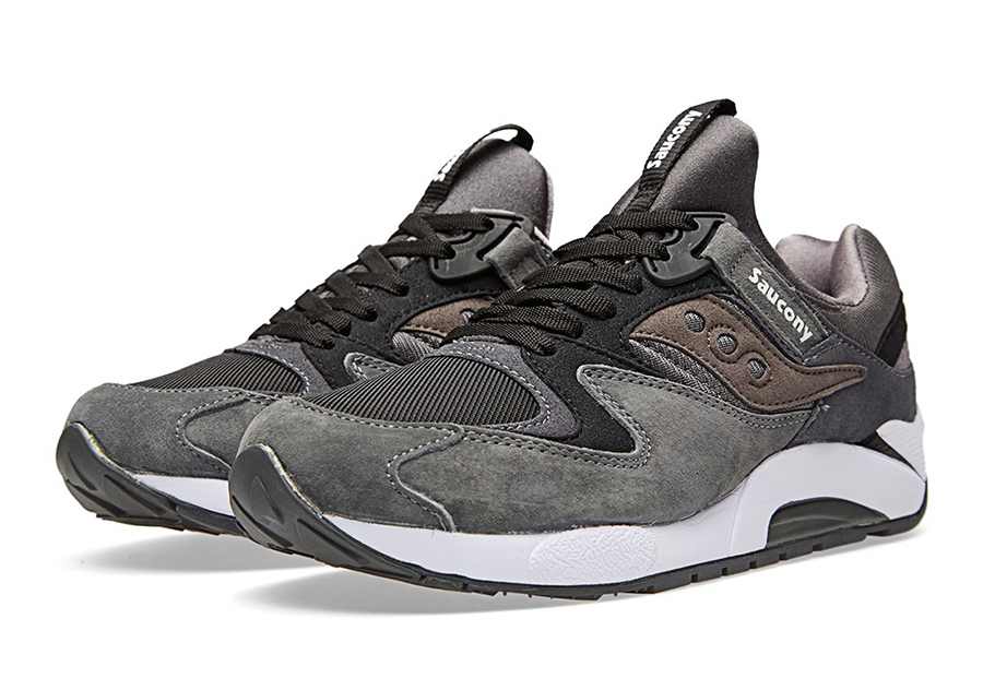 White Mountaineering Saucony Grid 9000 Charcoal Available 1