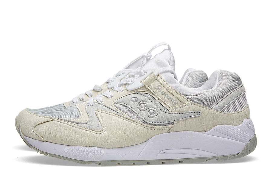 White Mountaineering Saucony Grid 9000 White Available 2