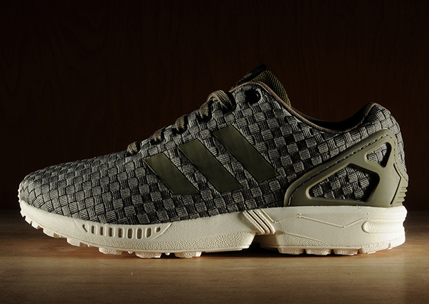 Zx Flux Olive Reflective Weave