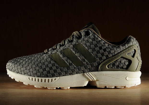adidas ZX Flux Reflective Weave “Olive” – Available