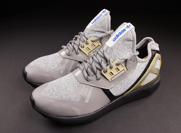 Adidas tubular discount runner gold