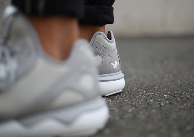 Adidas Tubular Grey On Feet 13
