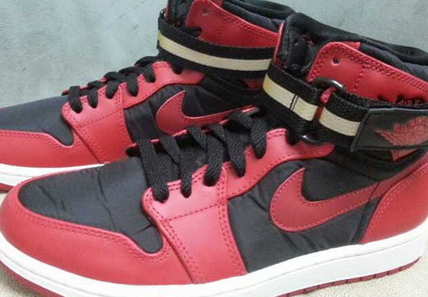 air jordan 1 high strap bred