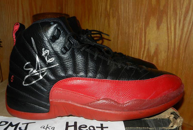 Air Jordan 12 Eddie Jones Autographed PE