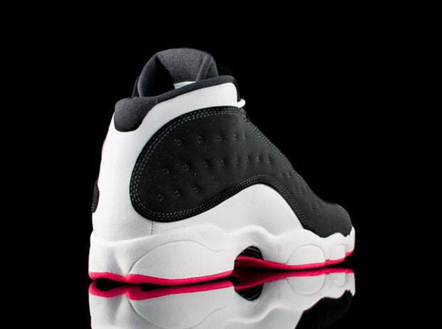 Nike-Air-Jordan-XIII-13-Retro-Black-Pink-White 2010 Youth Size 1.5