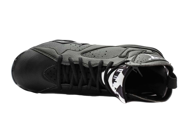 Air Jordan 7 Cleats Black White 3