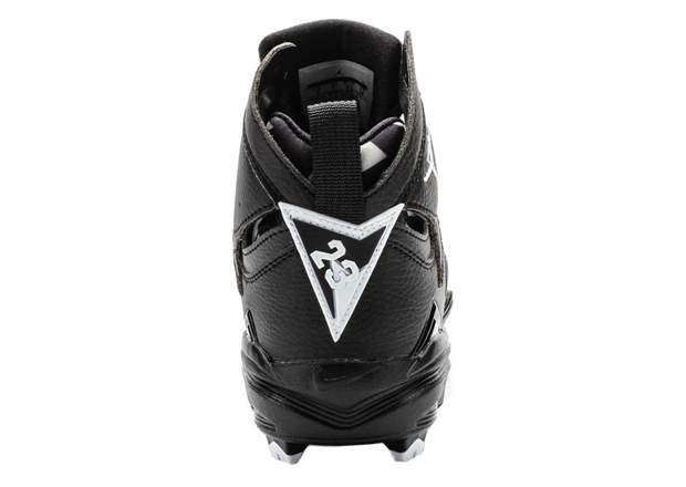 Air Jordan 7 Cleats Black White 4