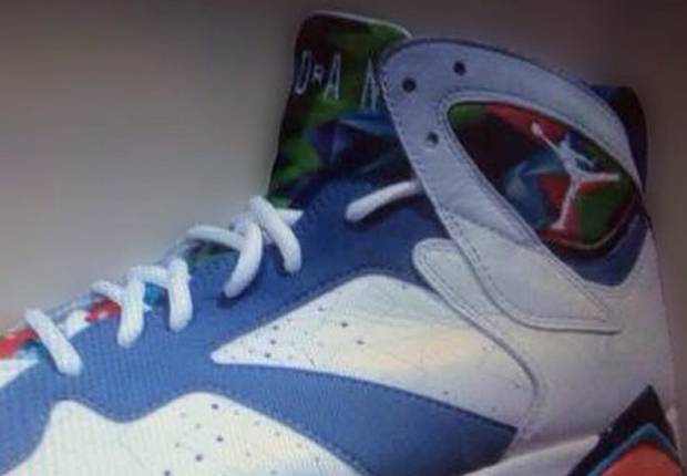 Jordan 7 clearance white blue