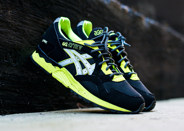 Asics Gel Lyte V Gore-Tex "Black/Volt" - Available