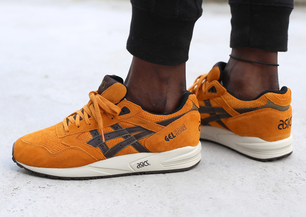 Asics Gel Saga – Mustard – Brown