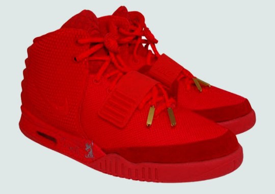 An Autographed Pair of Red October Yeezy 2s Will Be Auctioned Off Soon
