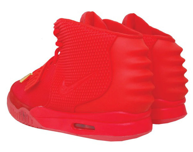 Autographed Pair Red October Air Yeezy 2 Auction 03