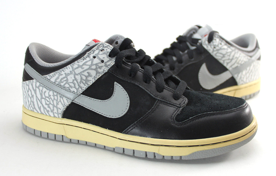 Black Cement Nike Sneakers 1