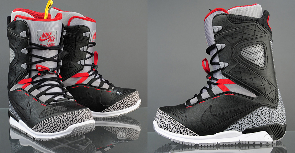 Black Cement Nike Sneakers 5