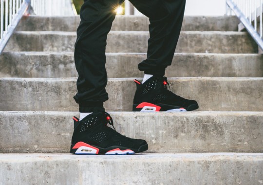 An On-Feet Look at the Air Jordan 6 “Infrared”, The Must Have Sneaker On Black Friday