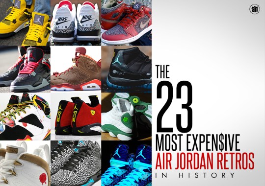 The 23 Most Expensive Air Jordan Retros In History