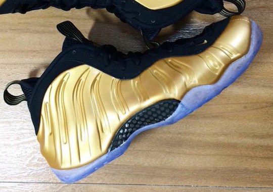 Nike Air Foamposite One “Gold”